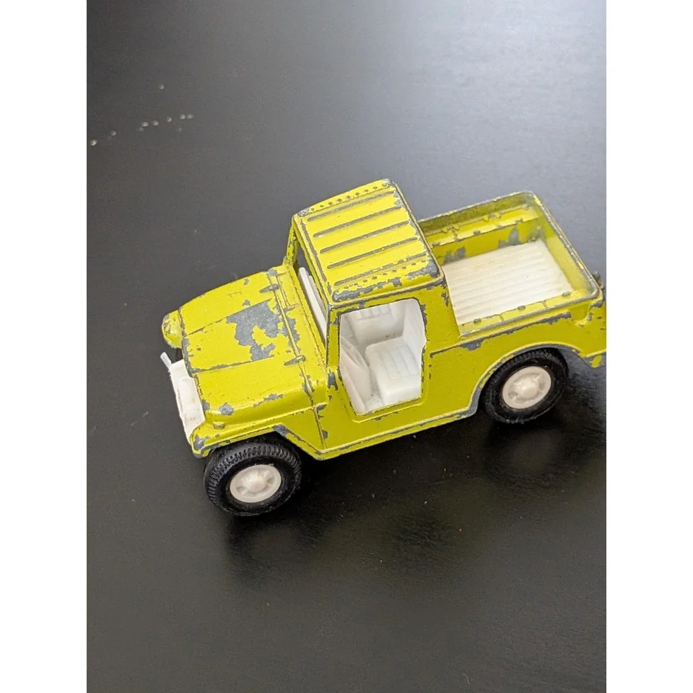 Vtg‎ Tootsietoy Diecast & Plastic Off Road Pick-Up Truck Hitch Toy Vehicle Green